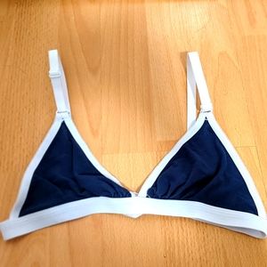 Girls Navy Training Bra